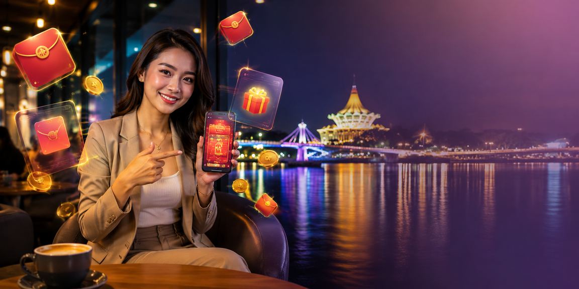Pendaftaran akaun hr2u dengan bonus selamat datang untuk pemain baru di Kuching